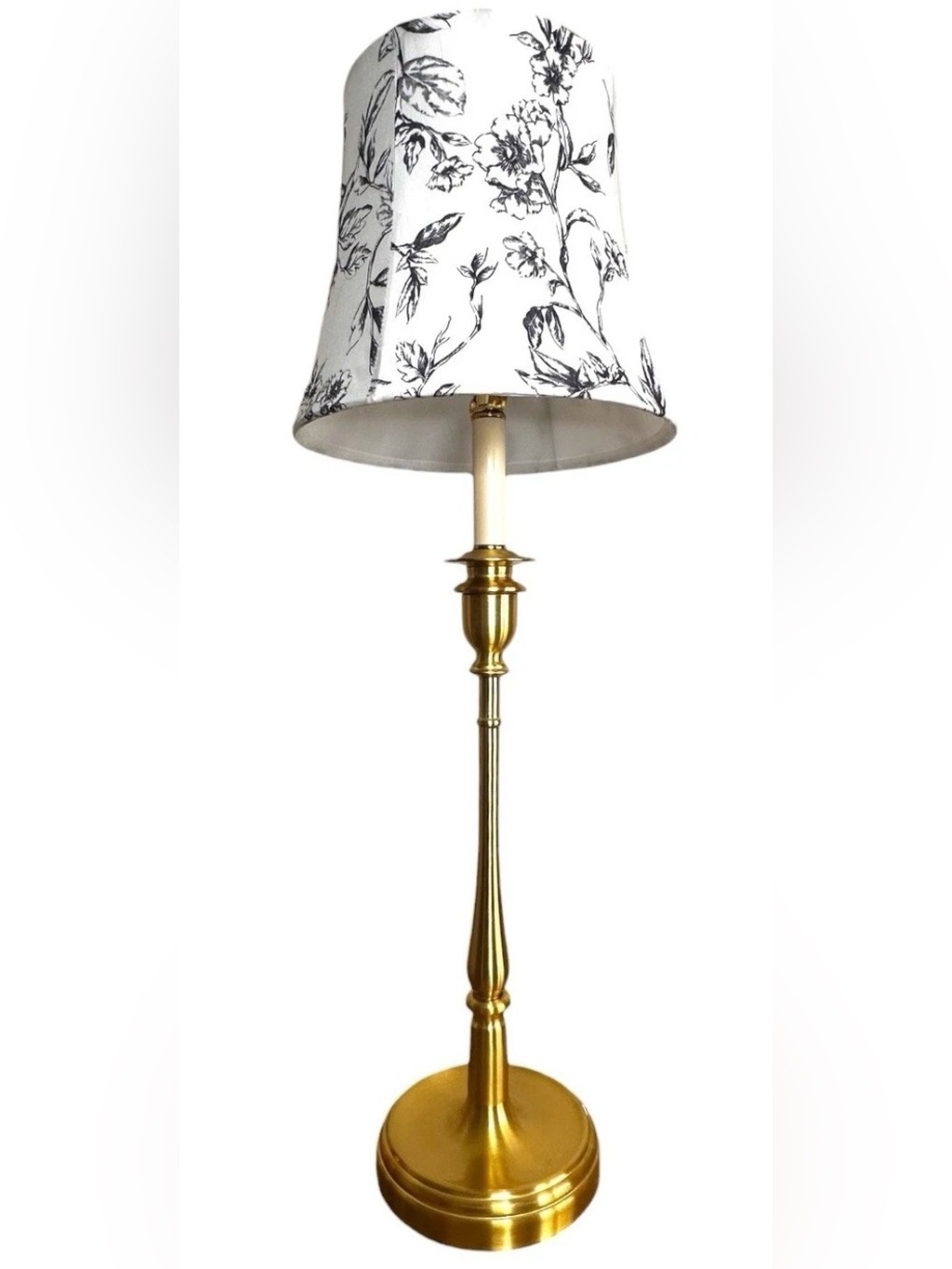 Ralph Lauren Candle Stick Design Tall Lamp New